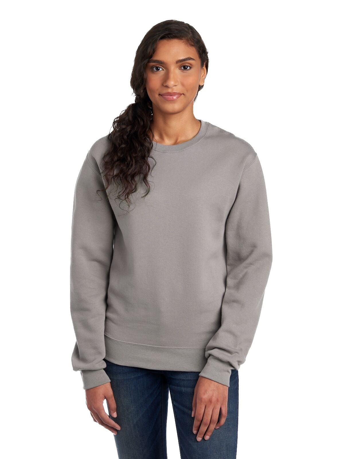 Unisex NuBlend® Fleece Crew - Rock