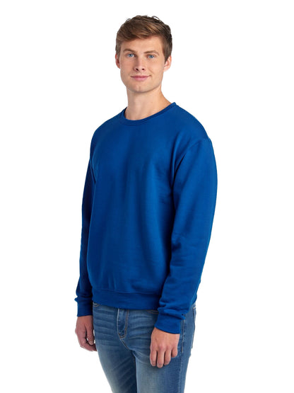 Unisex NuBlend® Fleece Crew - Royal