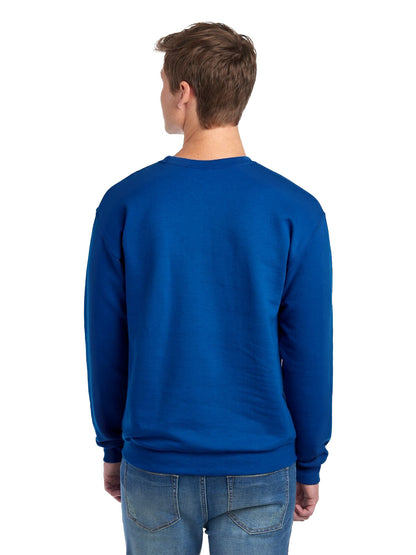 Unisex NuBlend® Fleece Crew - Royal