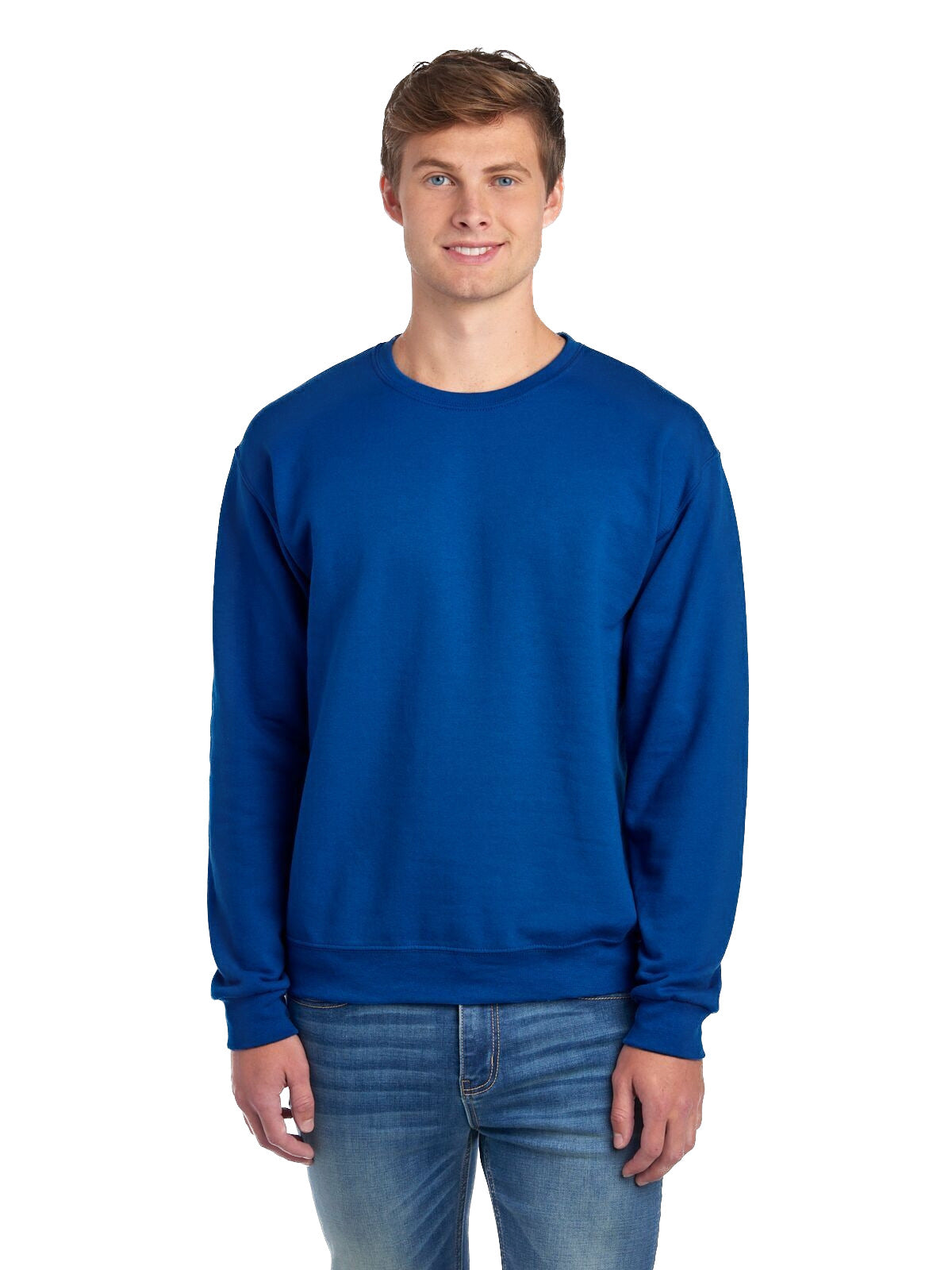 Unisex NuBlend® Fleece Crew - Royal