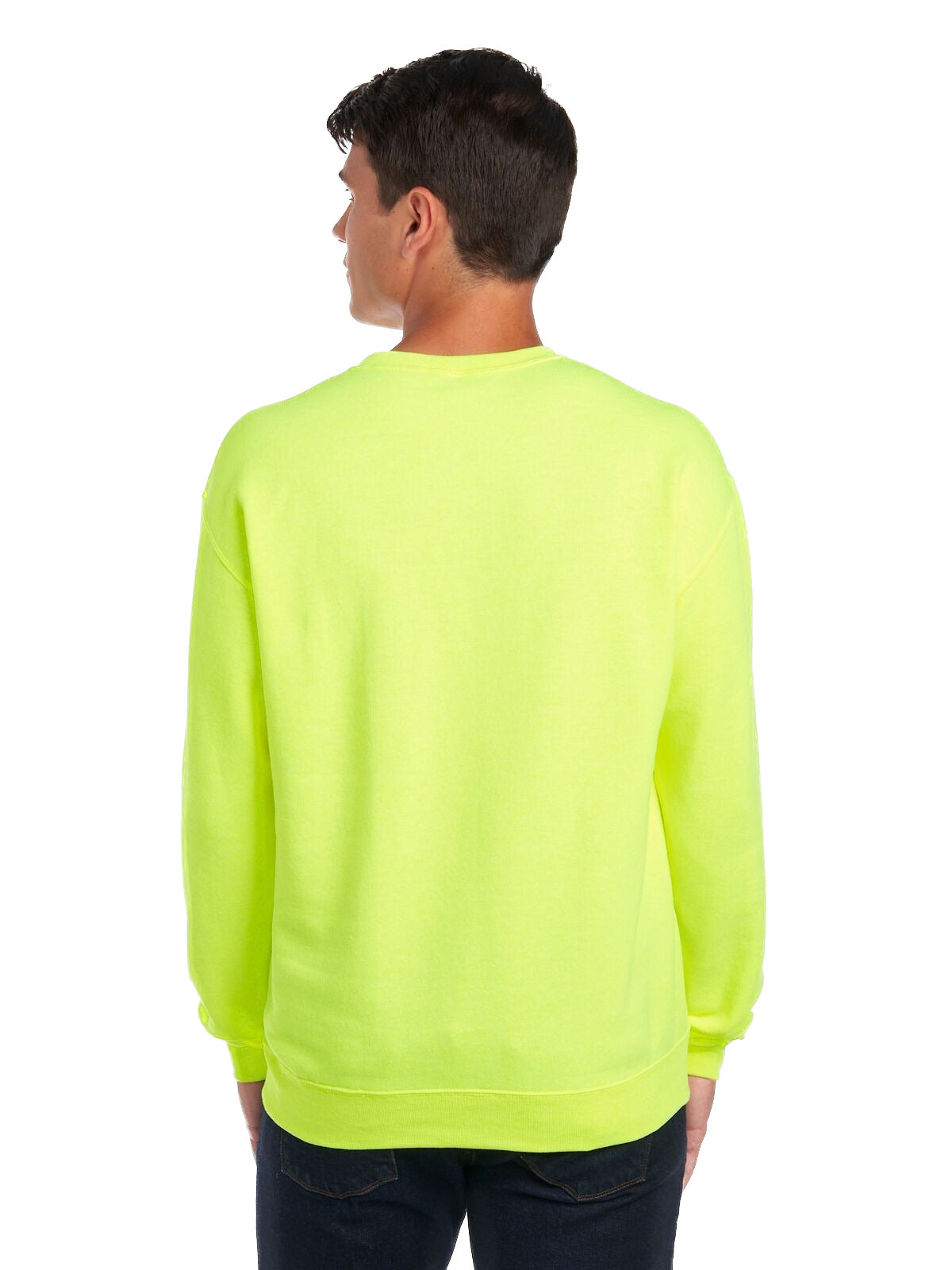 Unisex NuBlend® Fleece Crew - Safety Green