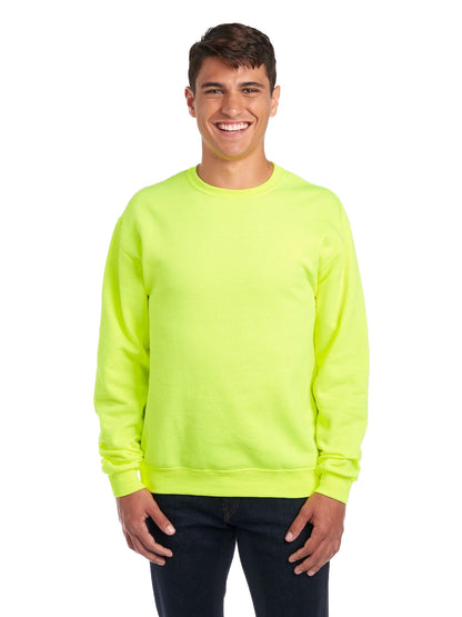 Unisex NuBlend® Fleece Crew - Safety Green