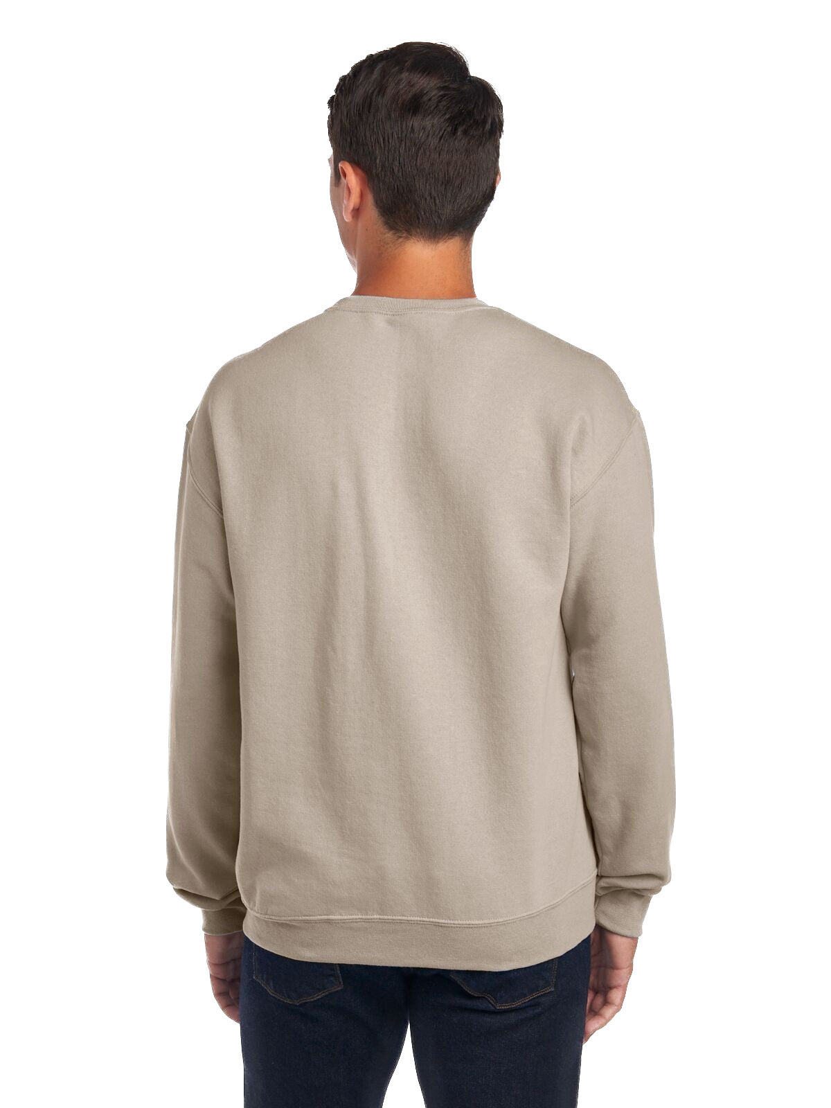 Unisex NuBlend® Fleece Crew - Sandstone