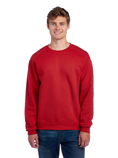 Unisex NuBlend® Fleece Crew - True Red