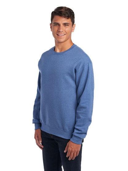Unisex NuBlend® Fleece Crew - Vintage Heather Blue