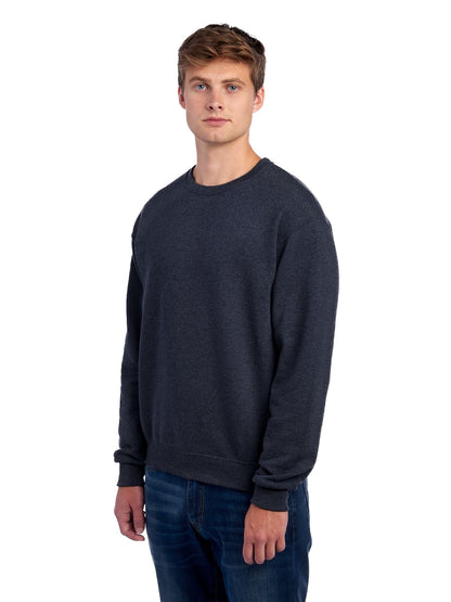 Unisex NuBlend® Fleece Crew - Vintage Heather Navy
