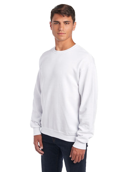 Unisex NuBlend® Fleece Crew - White