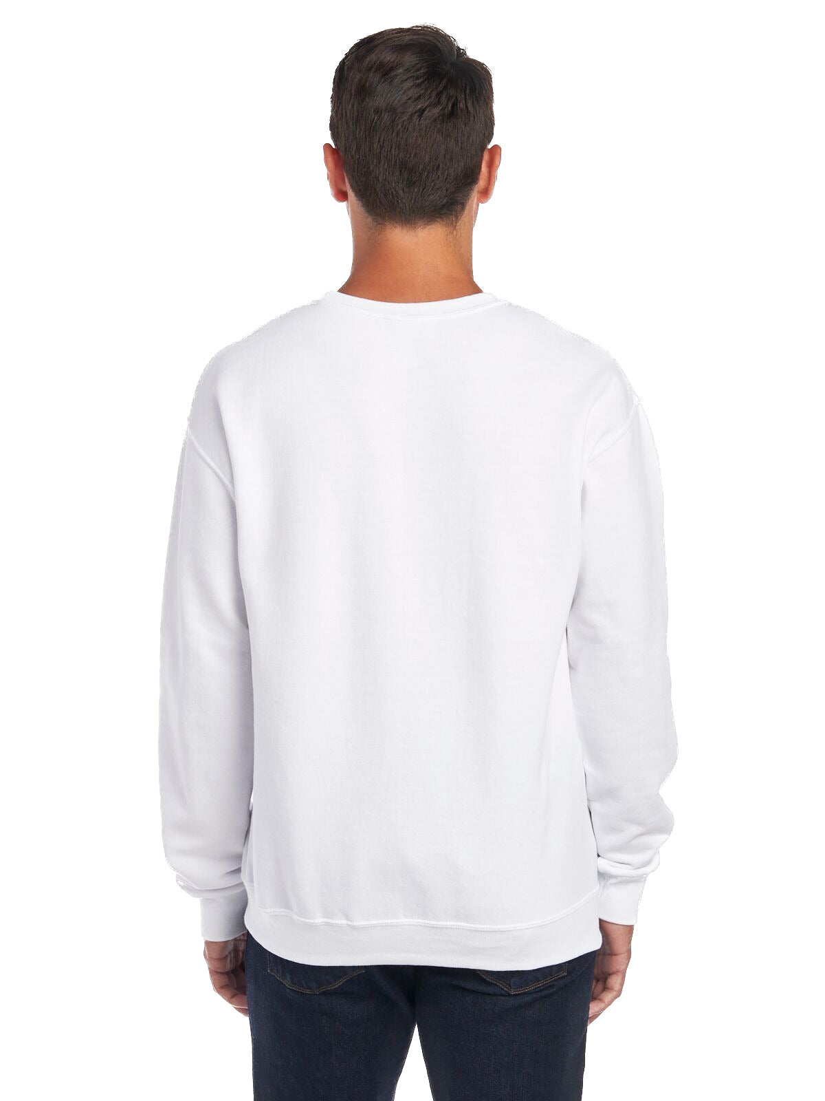 Unisex NuBlend® Fleece Crew - White