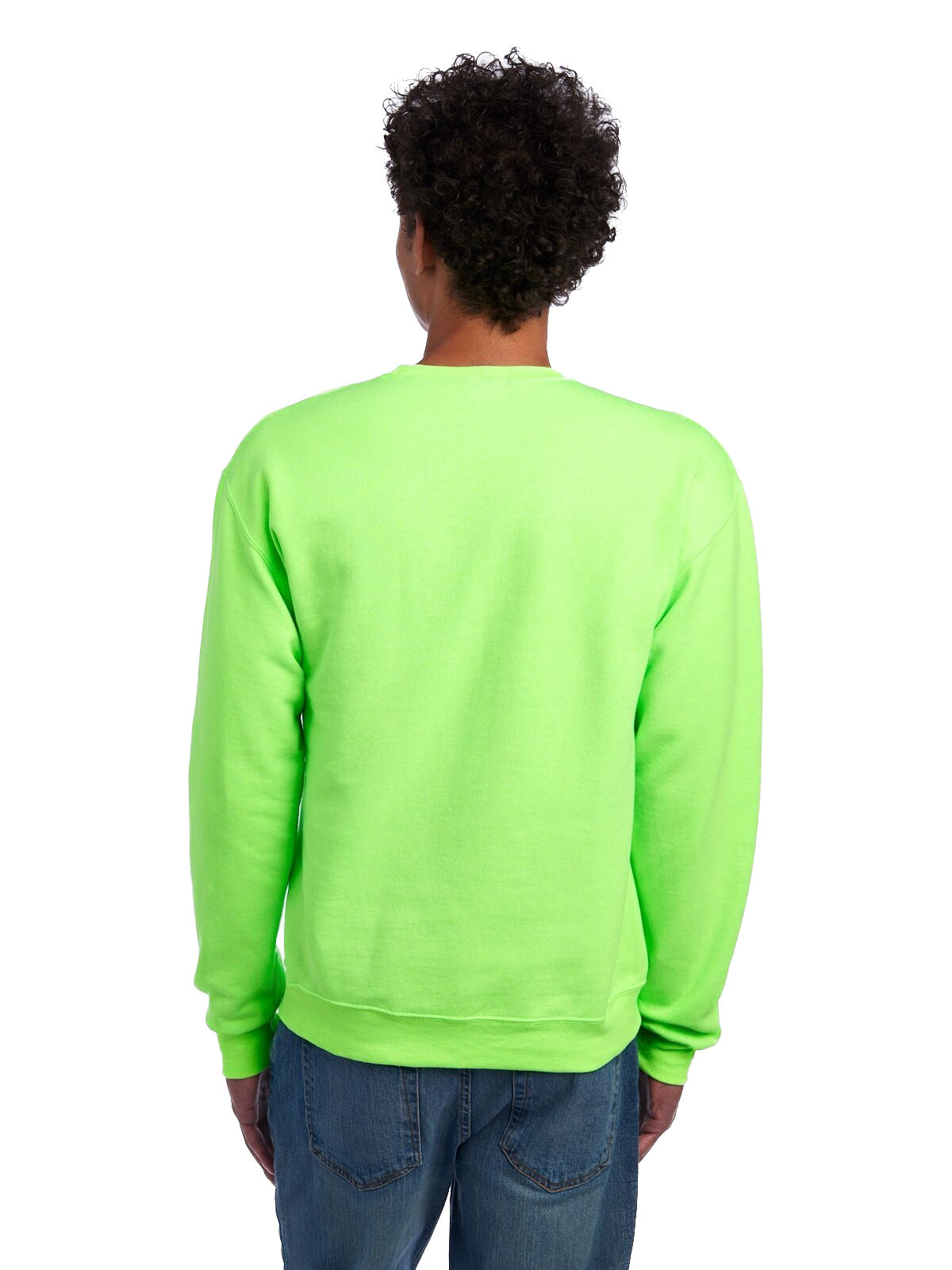 Unisex NuBlend® Fleece Crew - Neon Green