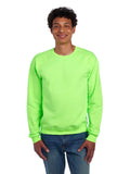 Unisex NuBlend® Fleece Crew - Neon Green