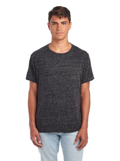 Unisex Snow Heather T-Shirt - Black Ink
