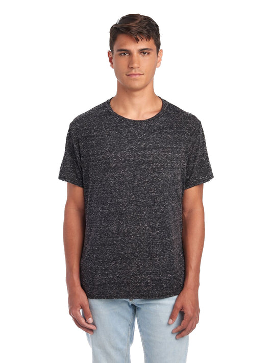 Unisex Snow Heather T-Shirt - Black Ink