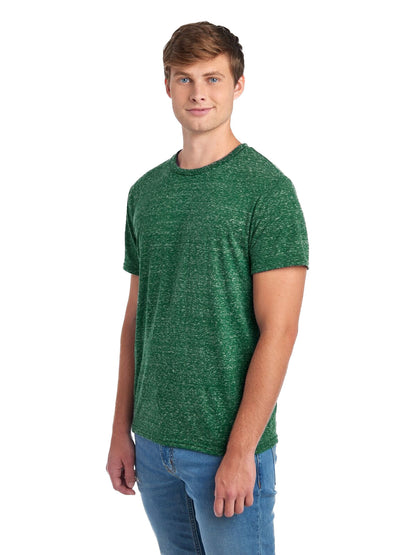 Unisex Snow Heather T-Shirt - Forest Green