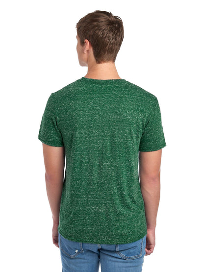 Unisex Snow Heather T-Shirt - Forest Green