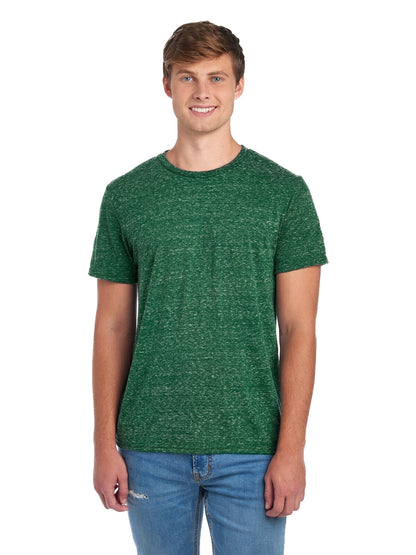 Unisex Snow Heather T-Shirt - Forest Green