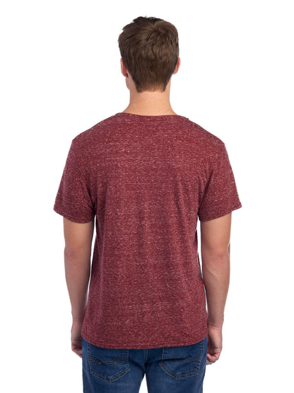 Unisex Snow Heather T-Shirt - Maroon
