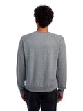 Unisex Snow Heather French Terry Crewneck Sweatshirt - Charcoal