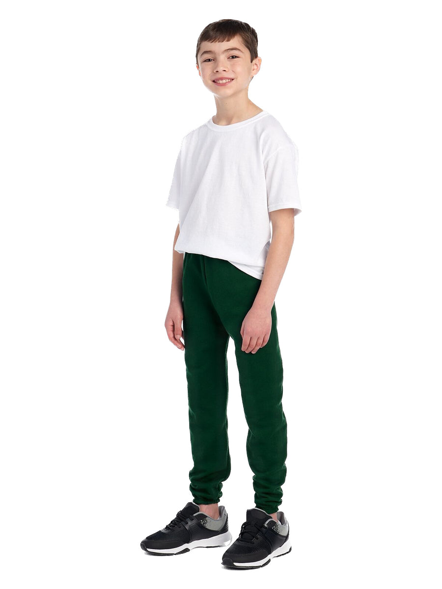Youth NuBlend�� Fleece Sweatpants - Forest Green