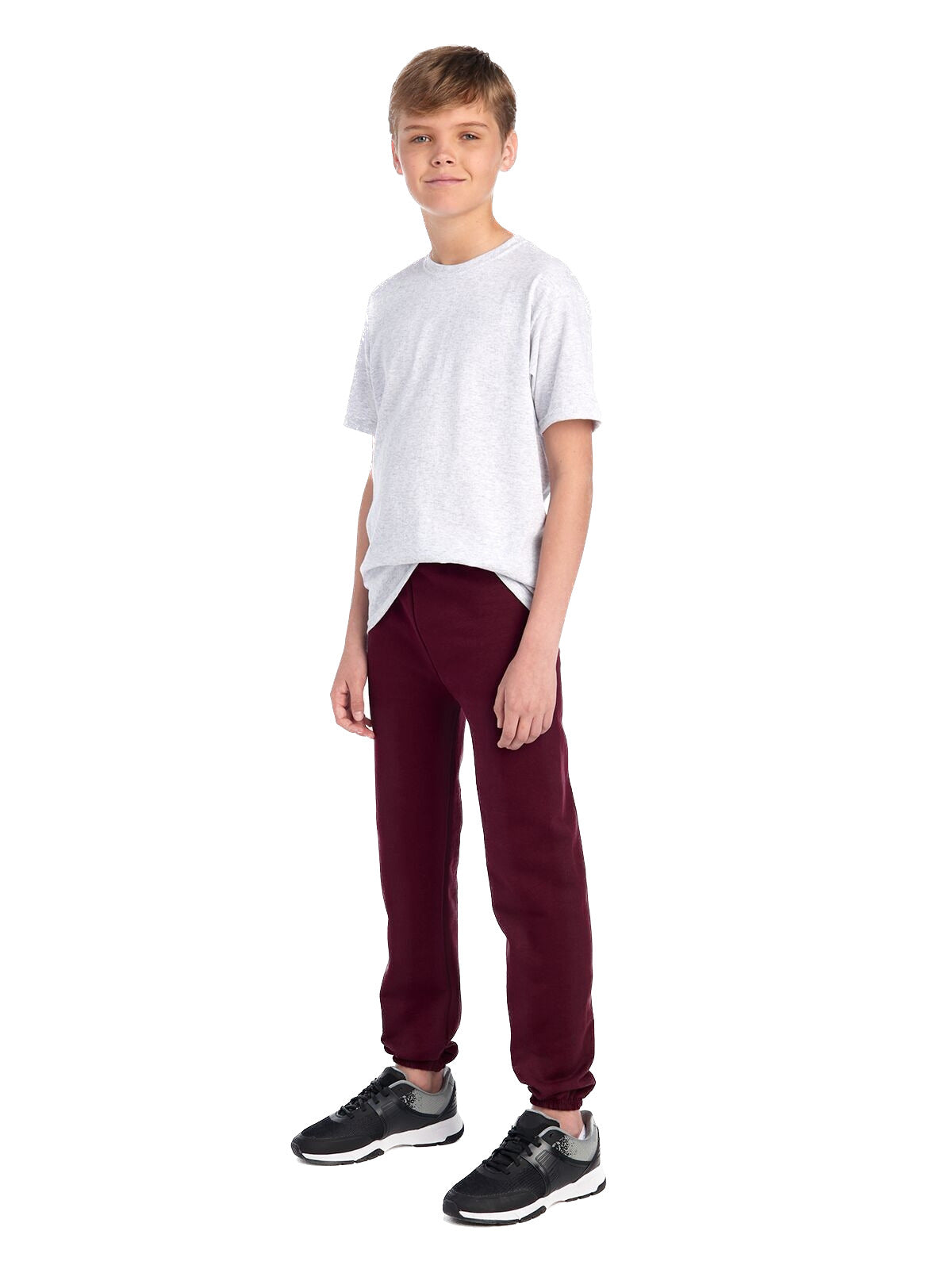 Youth NuBlend�� Fleece Sweatpants - Maroon
