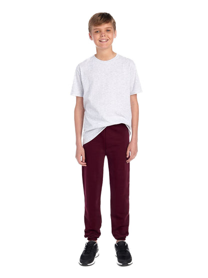 Youth NuBlend�� Fleece Sweatpants - Maroon
