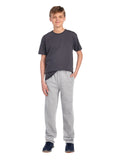 Youth NuBlend® Open-Bottom Fleece Sweatpants - Oxford