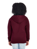Youth NuBlend® Fleece Full-Zip Hoodie - Maroon