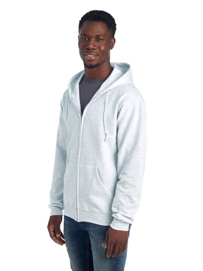 Unisex NuBlend�� Fleece Full-Zip Hoodie - Ash