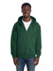 Jerzees 993 - Unisex NuBlend�� Fleece Full-Zip Hoodie - Forest Green