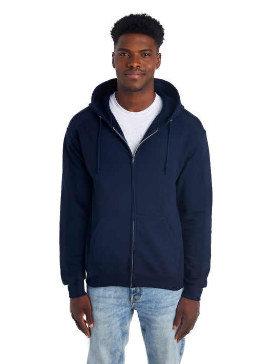 Unisex NuBlend�� Fleece Full-Zip Hoodie - J Navy