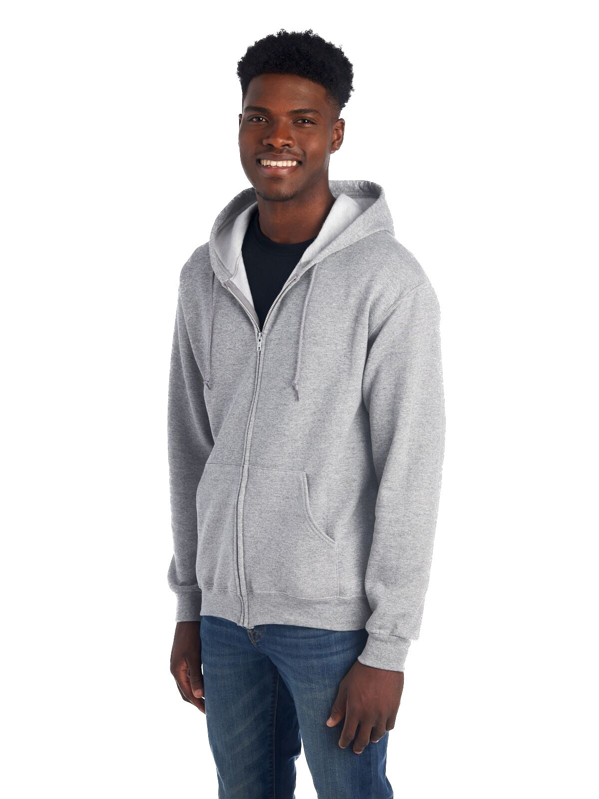 Unisex NuBlend�� Fleece Full-Zip Hoodie - Oxford