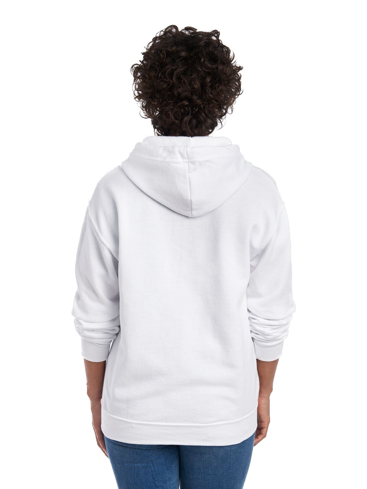 Unisex NuBlend�� Fleece Full-Zip Hoodie - White