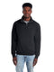 Jerzees 995M - Unisex NuBlend® Quarter-Zip Cadet Collar Sweatshirt - Black
