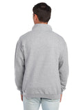 Unisex NuBlend® Quarter-Zip Cadet Collar Sweatshirt - Oxford