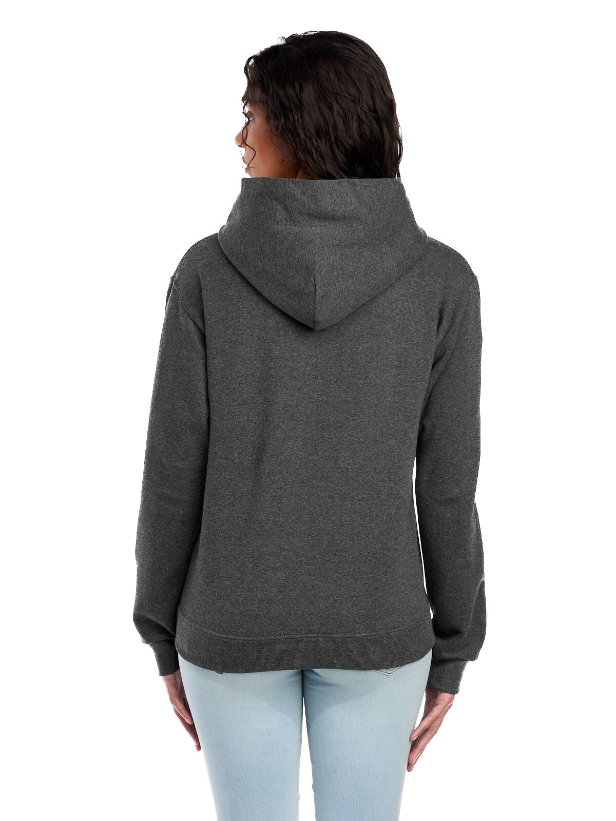 Unisex NuBlend® Fleece Pullover Hoodie - Black Heather