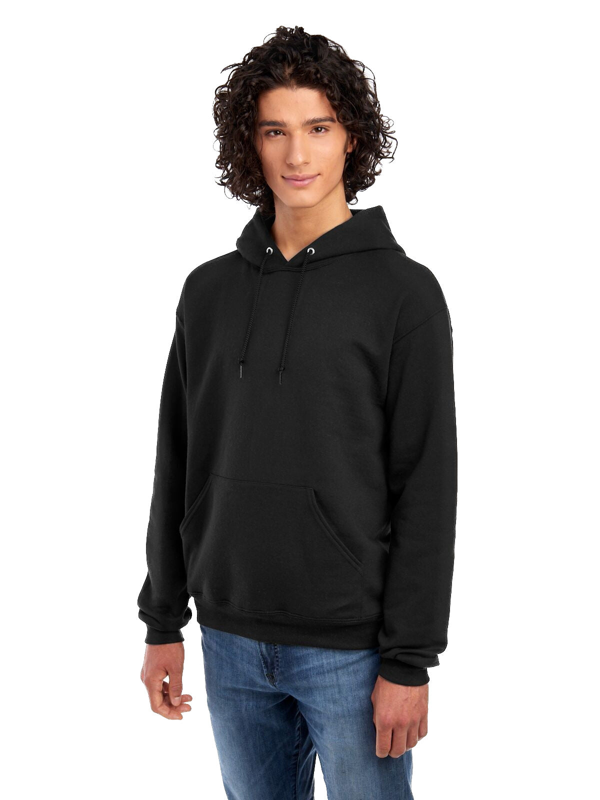 Unisex NuBlend® Fleece Pullover Hoodie - Black