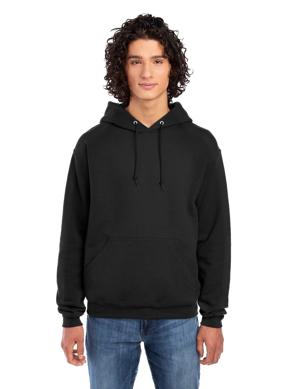 Unisex NuBlend® Fleece Pullover Hoodie - Black