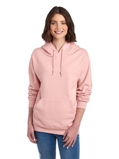 Unisex NuBlend® Fleece Pullover Hoodie - Blush Pink