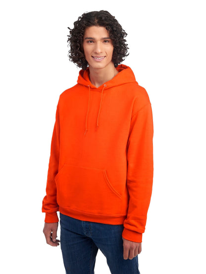 Unisex NuBlend® Fleece Pullover Hoodie - Burnt Orange
