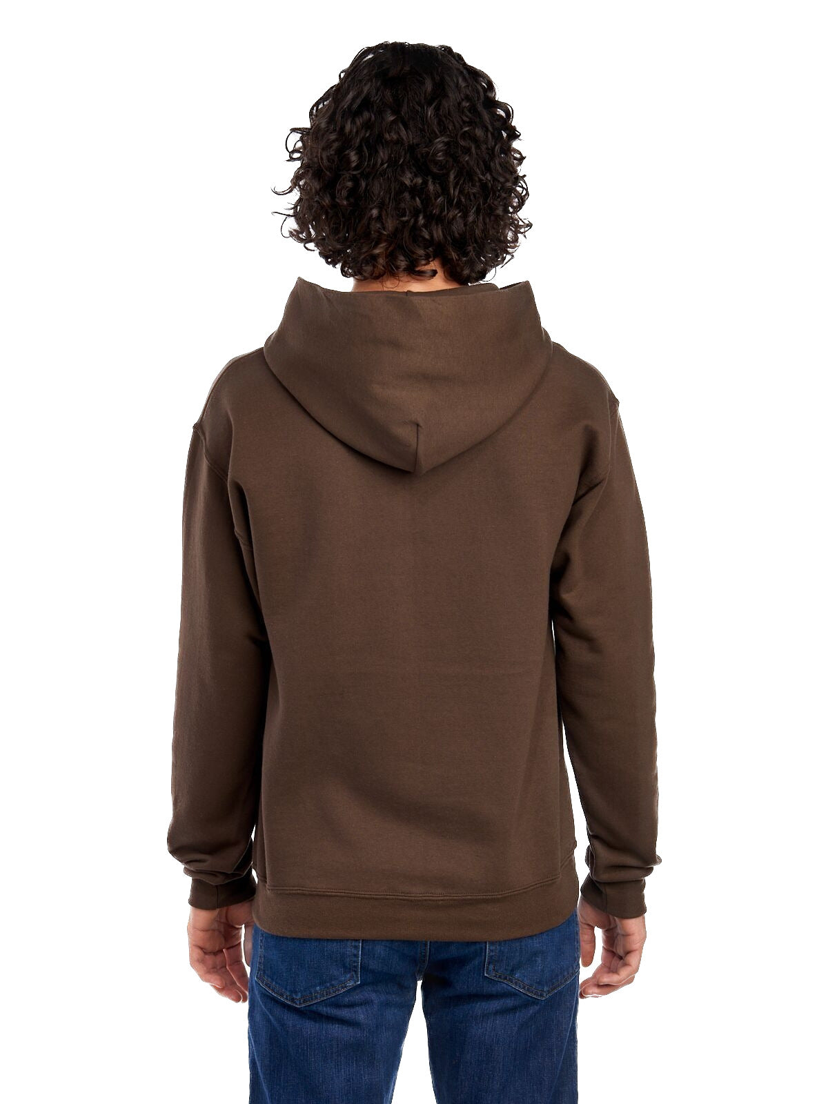 Unisex NuBlend® Fleece Pullover Hoodie - Chocolate