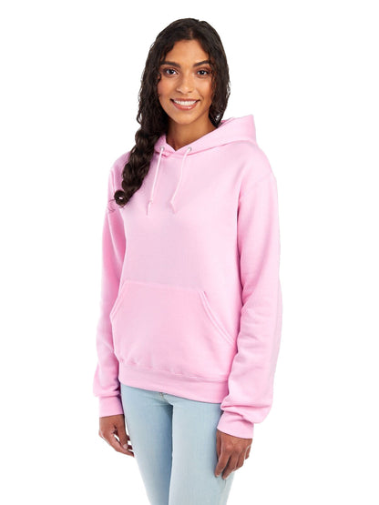 Unisex NuBlend® Fleece Pullover Hoodie - Classic Pink
