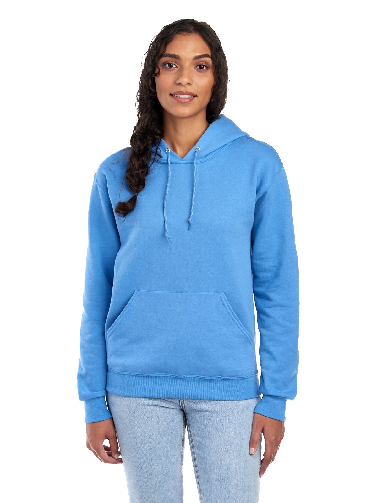 Unisex NuBlend® Fleece Pullover Hoodie - Columbia Blue
