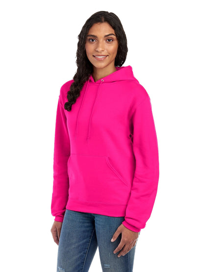 Unisex NuBlend® Fleece Pullover Hoodie - Cyber Pink