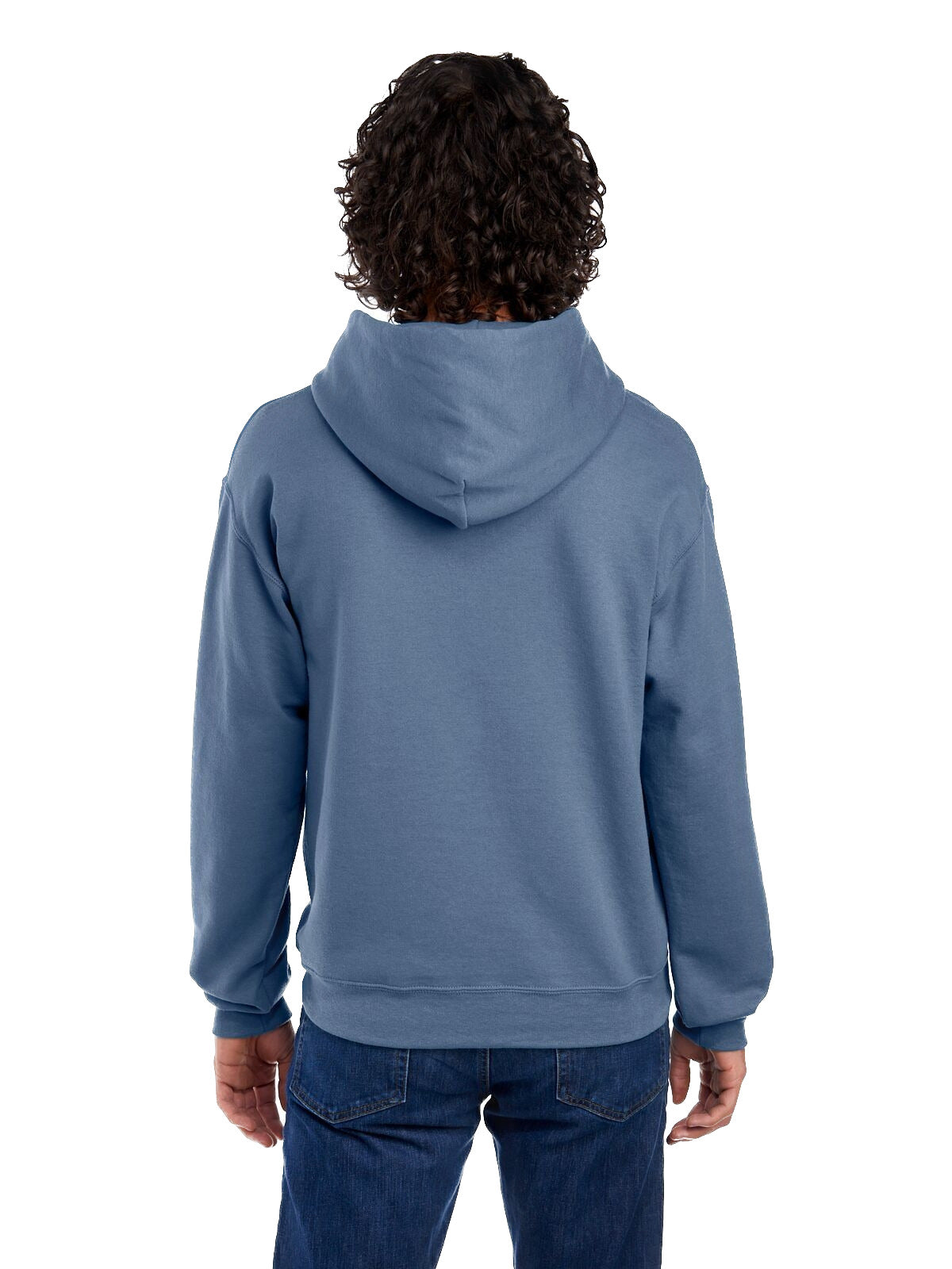 Unisex NuBlend® Fleece Pullover Hoodie - Denim