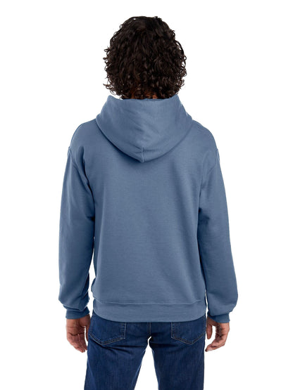 Unisex NuBlend® Fleece Pullover Hoodie - Denim