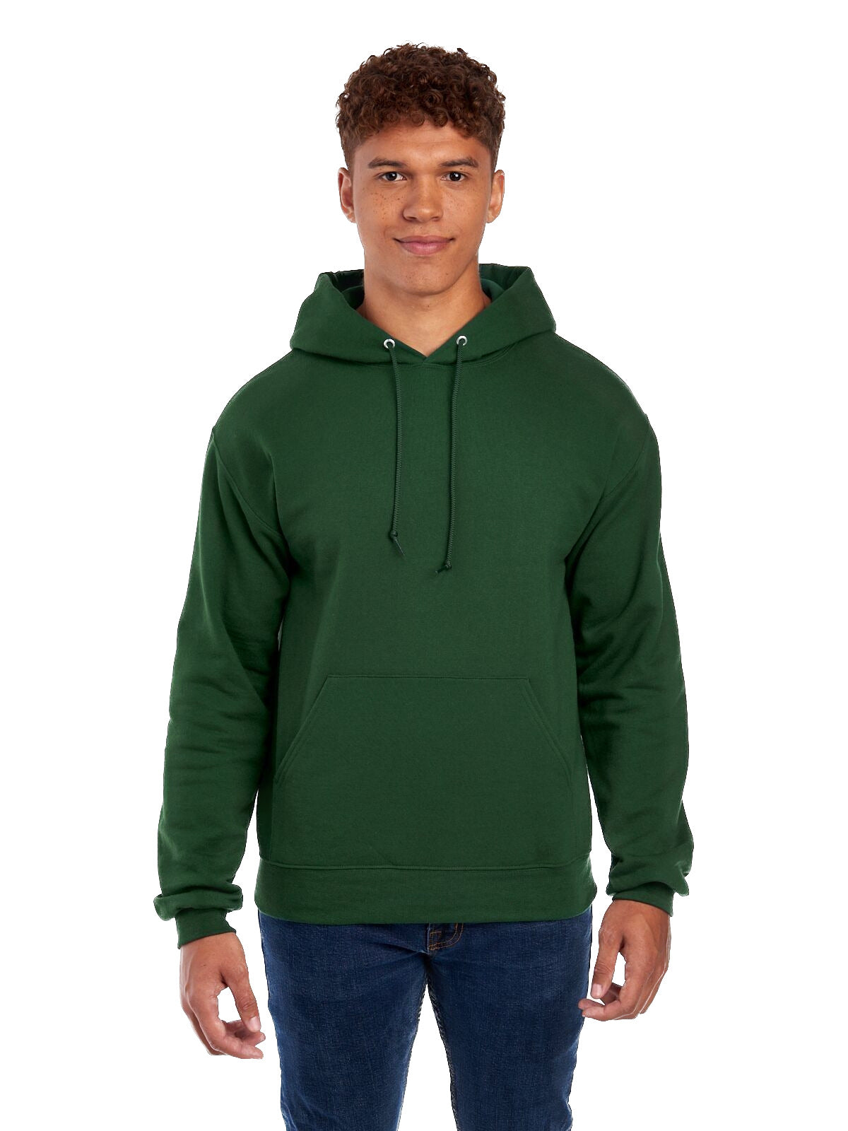 Unisex NuBlend® Fleece Pullover Hoodie - Forest Green