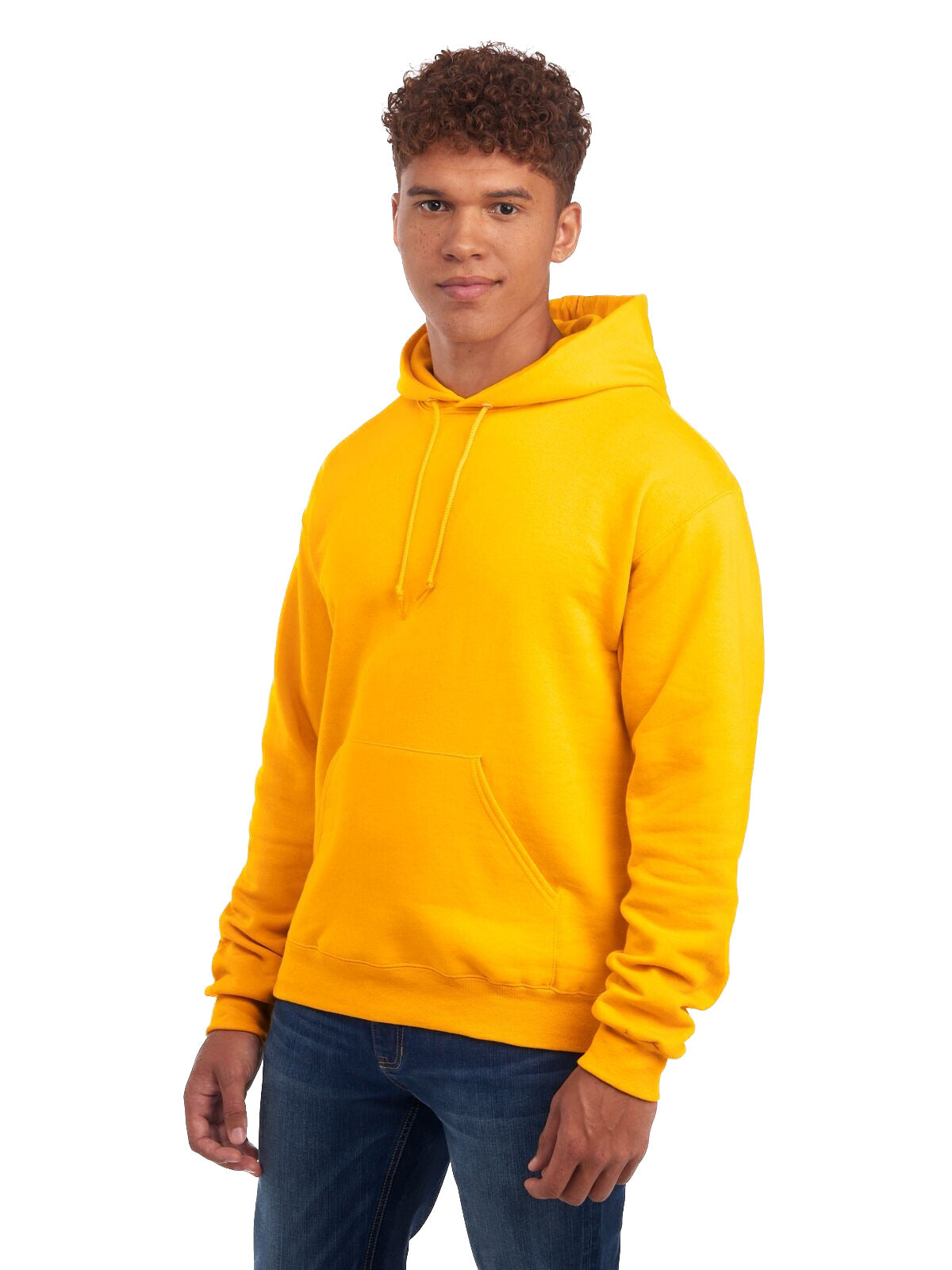 Unisex NuBlend® Fleece Pullover Hoodie - Gold