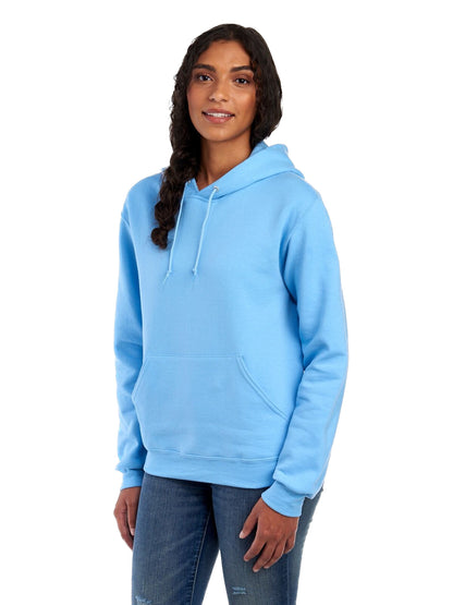 Unisex NuBlend® Fleece Pullover Hoodie - Light Blue