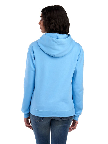Unisex NuBlend® Fleece Pullover Hoodie - Light Blue