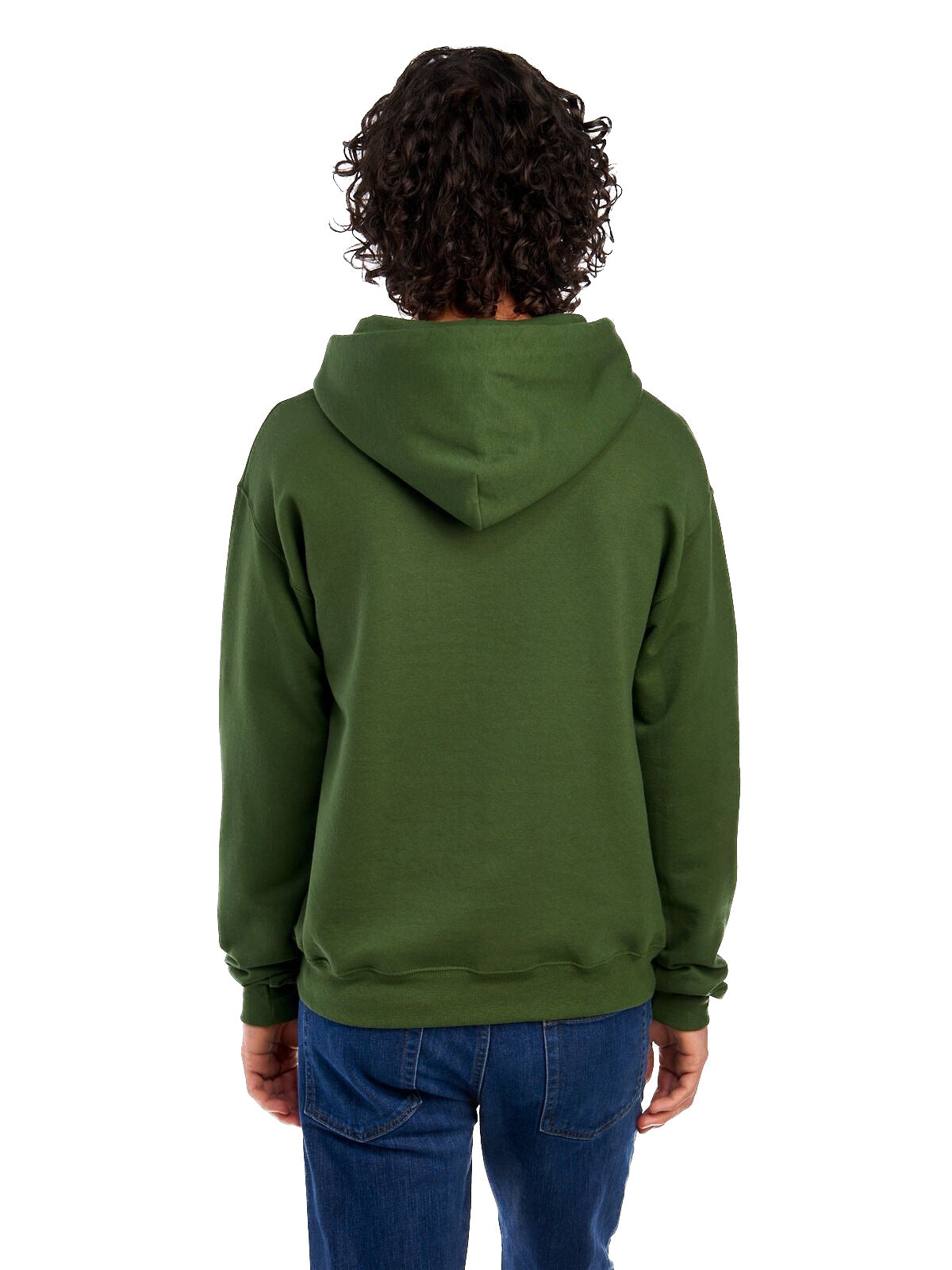 Unisex NuBlend® Fleece Pullover Hoodie - Military Green