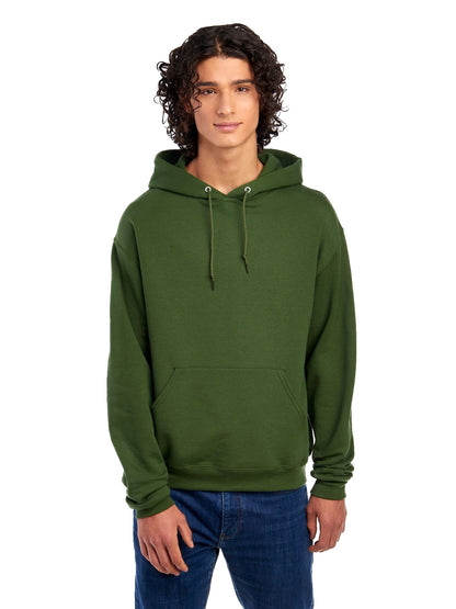 Unisex NuBlend® Fleece Pullover Hoodie - Military Green
